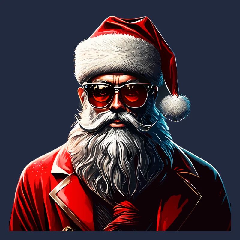 hipster claus