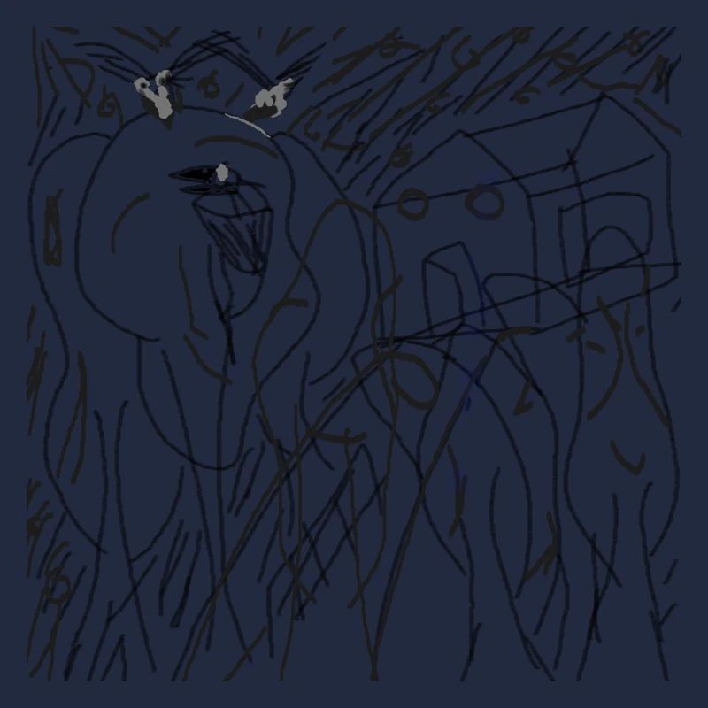 Forêt animée transparente