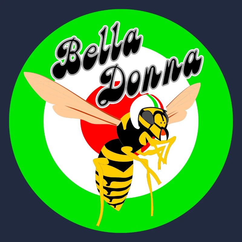 Guêpe Mod Cible Cocarde Verte Bella Donna