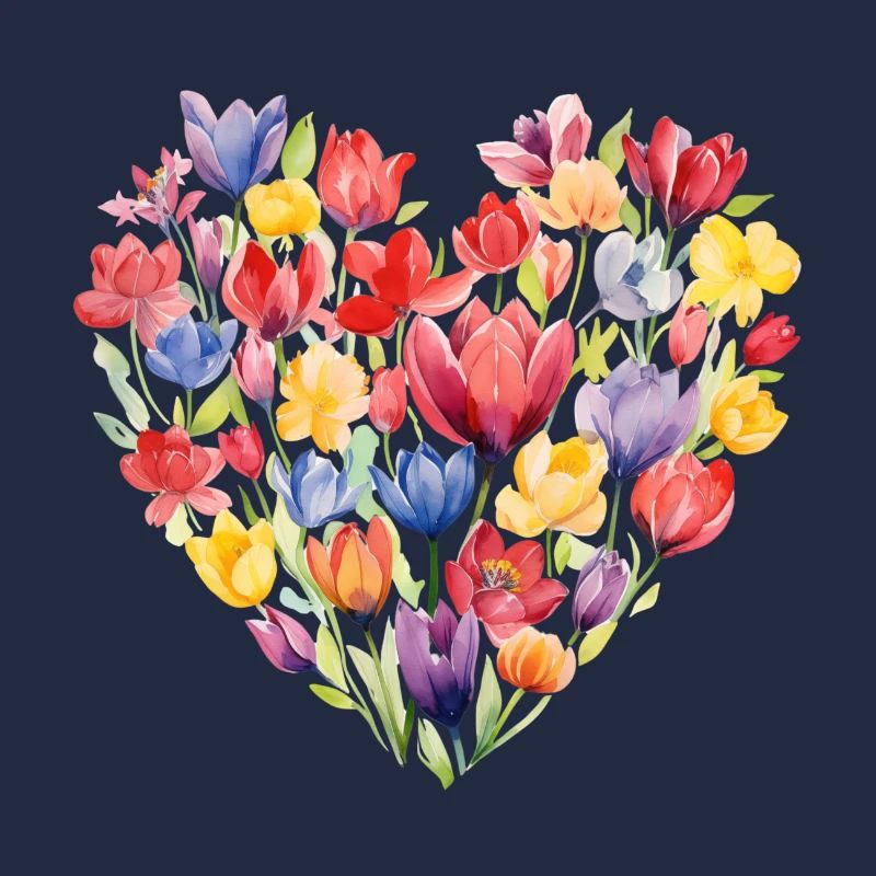 Cœur de tulipe