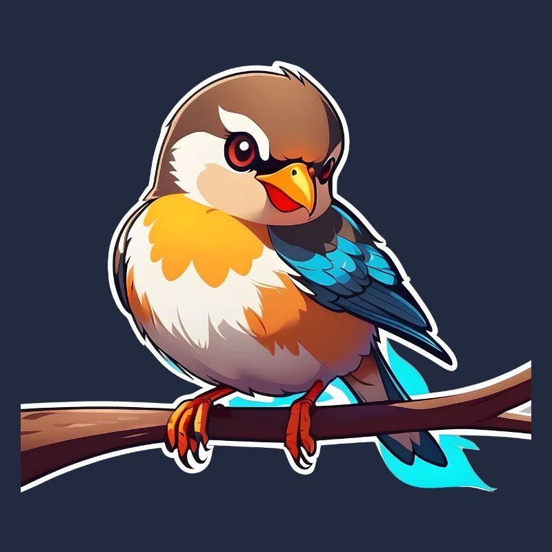 Junger Spatz