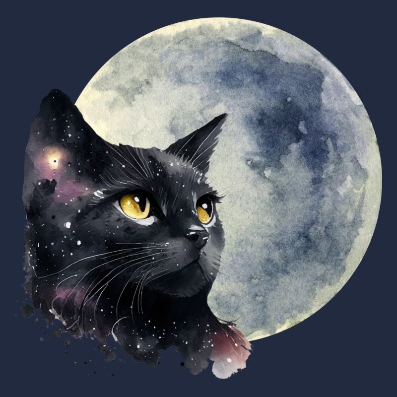 Chat de la lune