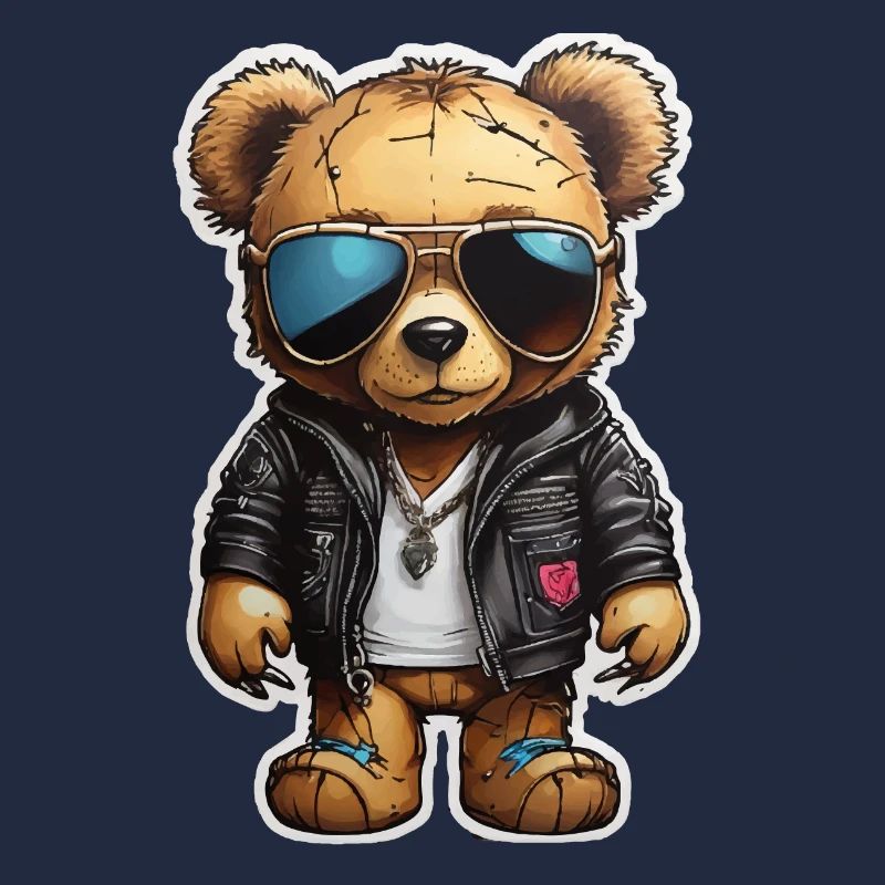Teddybär Rapper Ganster