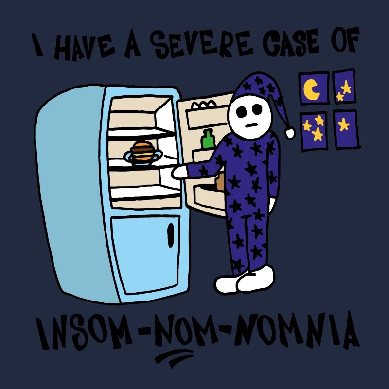 Ich habe einen schweren Fall von Insom-Nom-Nomnie