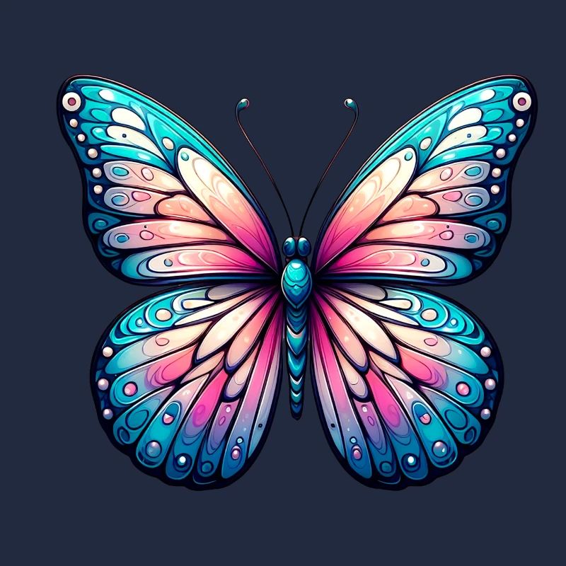 Papillon Magnifique - Élégance Envolée