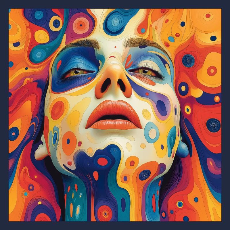 Visage Psychédélique
