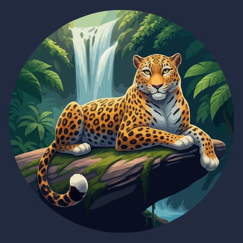 Jaguar dans la jungle