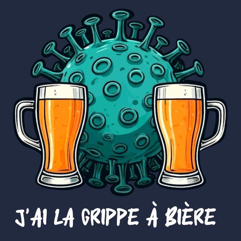 Ich habe eine Biergrippe