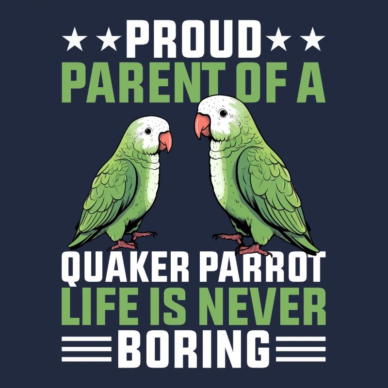 Green Monk Actor Quaker Conure Parrots