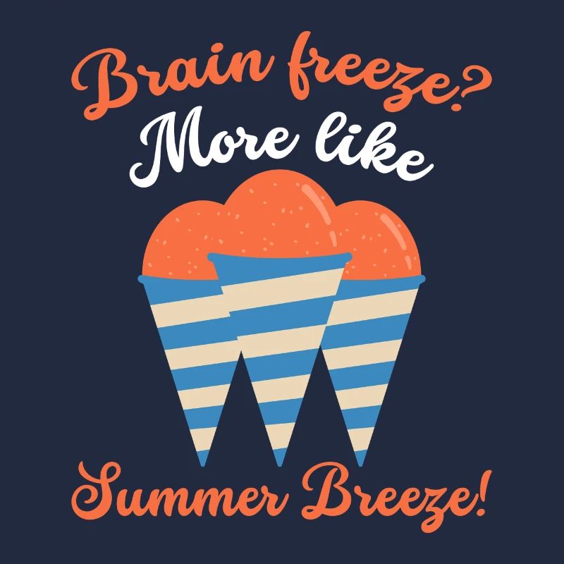 Snow Cone Cream Popsicles Cream Beach