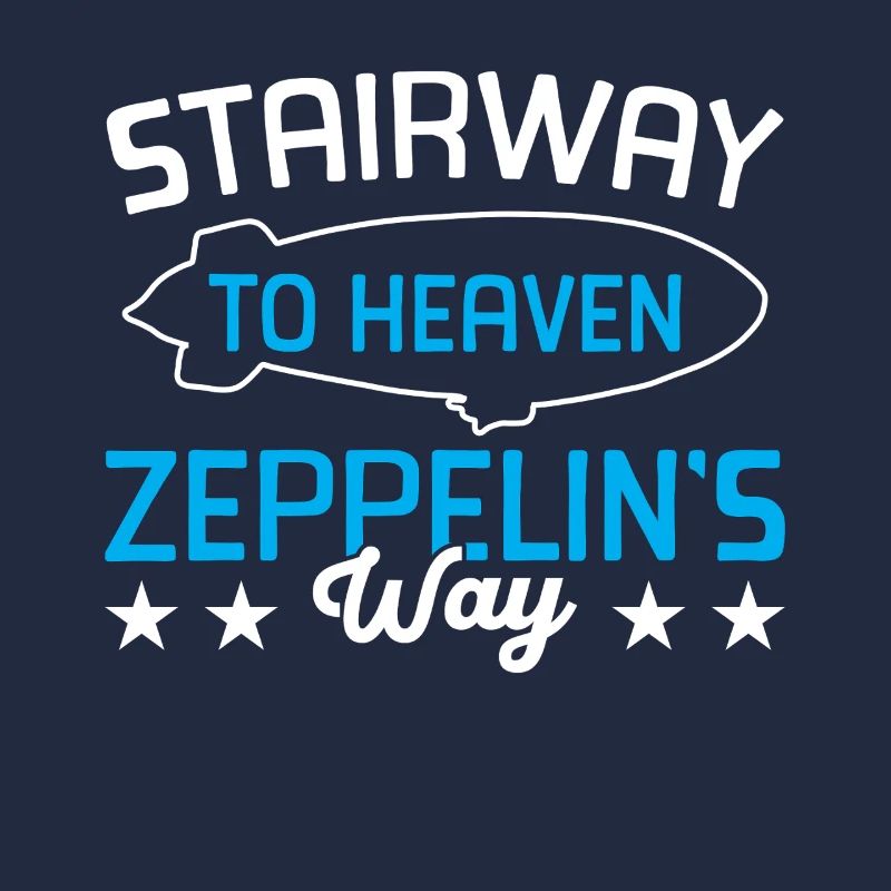 Dirigeable Zeppelin vintage 70 ans