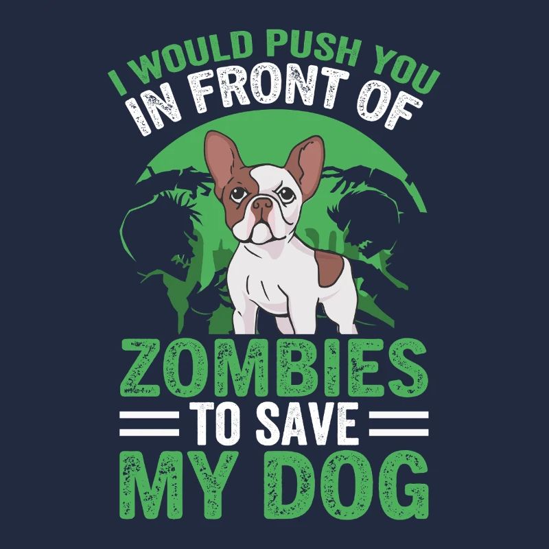 Ich Würde Dich Vor Zombies Drücken Hund Hunde