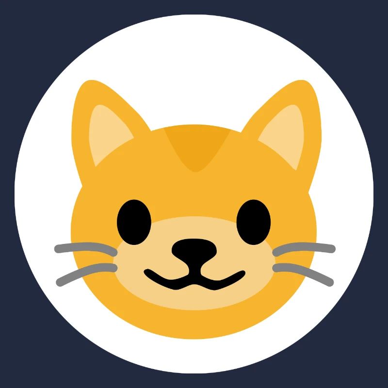 Visage de chat blanc | ~Relations avec NU | Vecteur