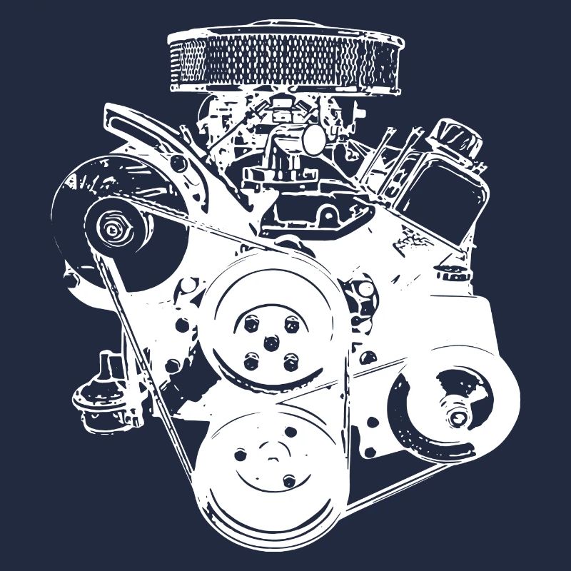 V8 Big Block Motor