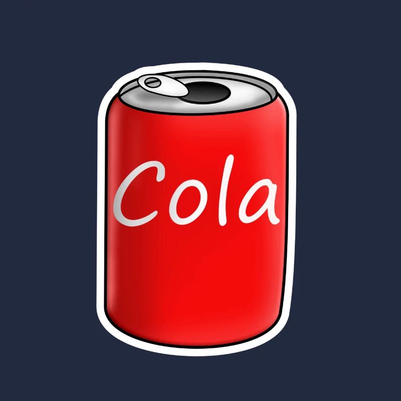 Dose Cola in rot