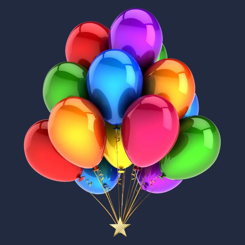 Ein Strauß Luftballons