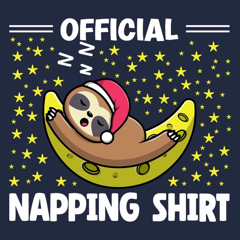 Sleeping Sloth Lover Cute Penguin Napping