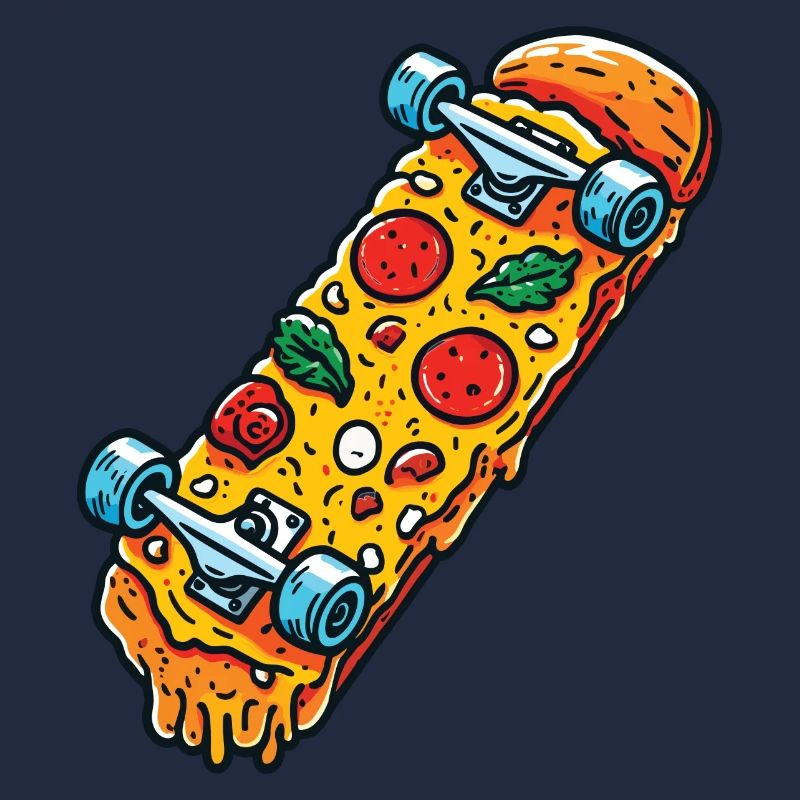 Pizza Skateboard