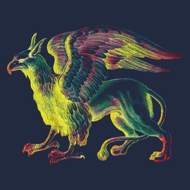 Créatures fabuleuses colorées