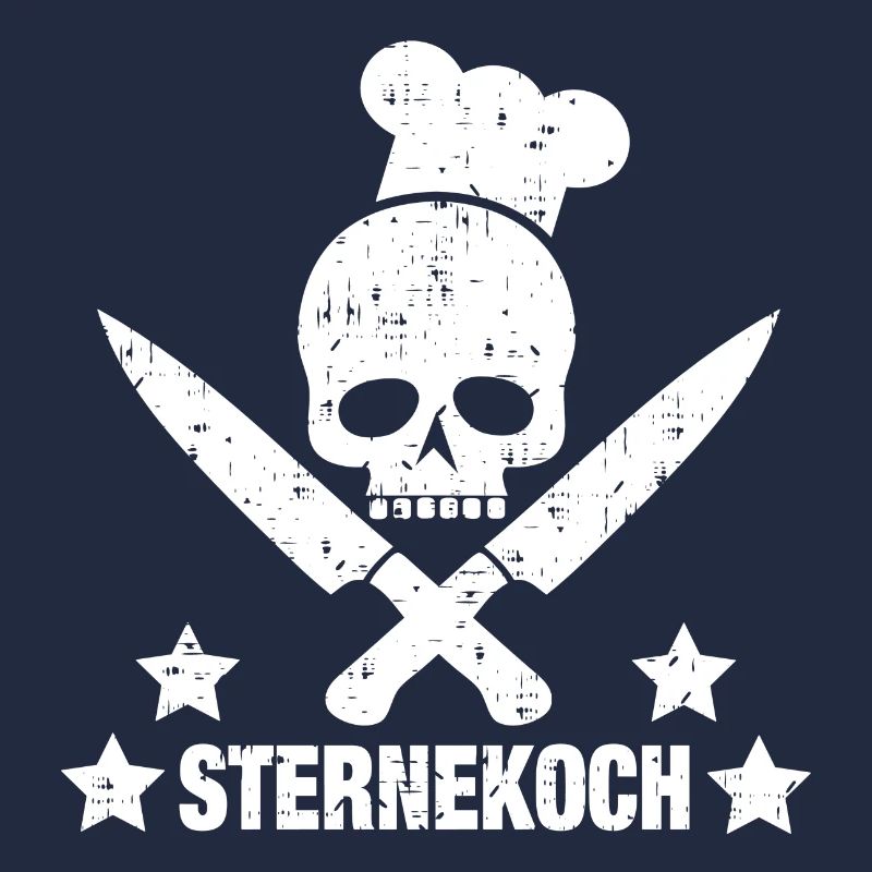 Skull als Sternekoch