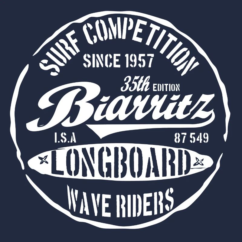 Biarritz longboard competition