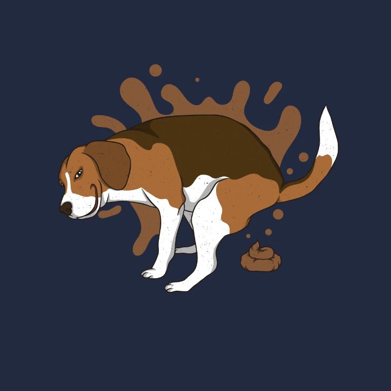 BEAGLE caca des tas de caca