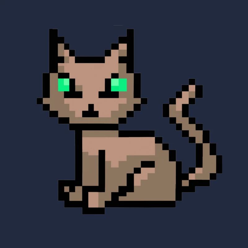 Cat Pixelart Pixels