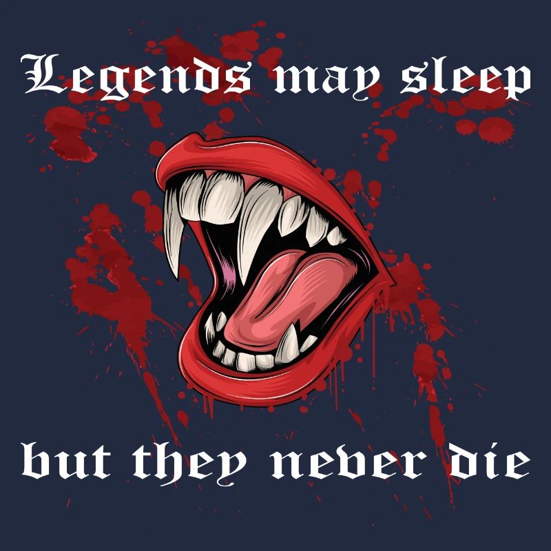 Legends may sleep