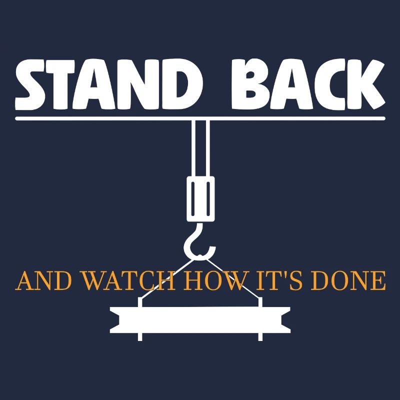 Crane Operator Stand Back Watch How It's Done