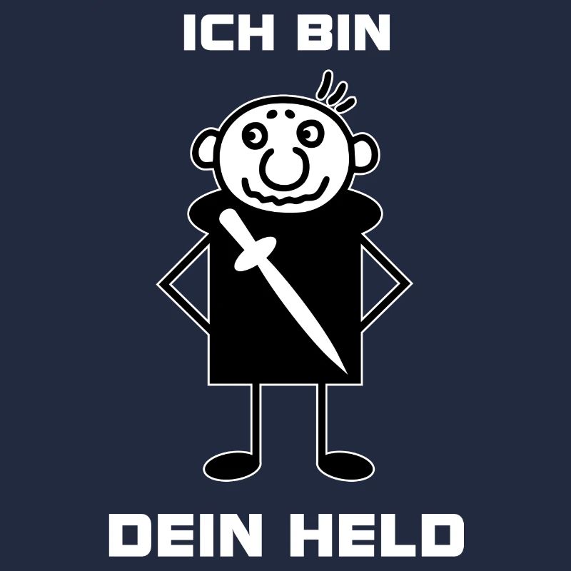 Ritter mit Schwert - ich Bin Dein Held