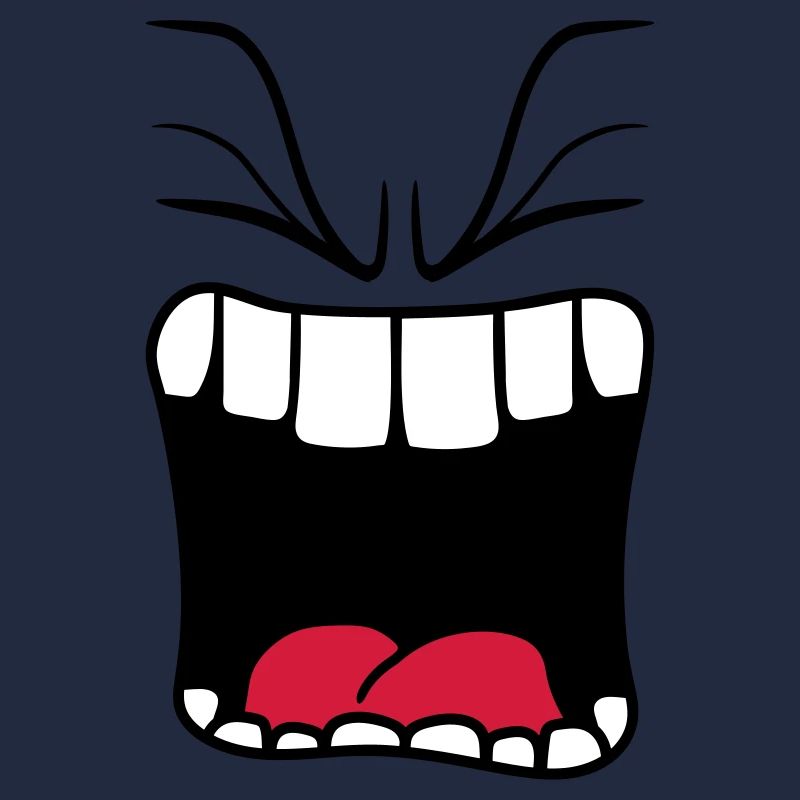 bruellen wuetend aigre bouche pleurer grande bouche