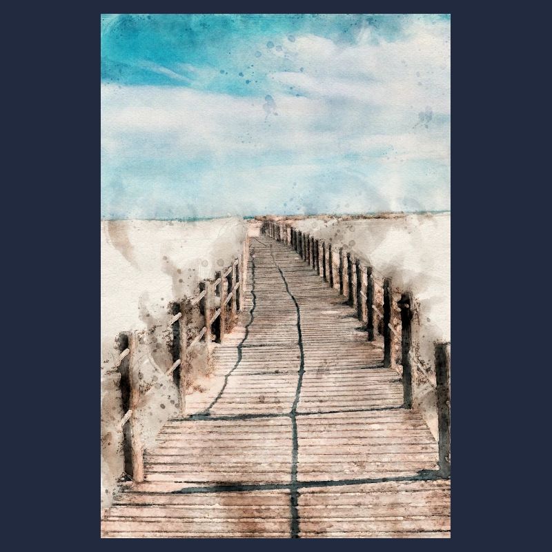 Affiche plage