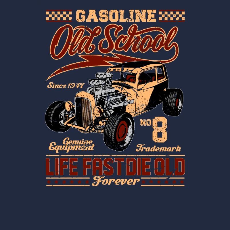 Old School Rockabilly Hot Rod