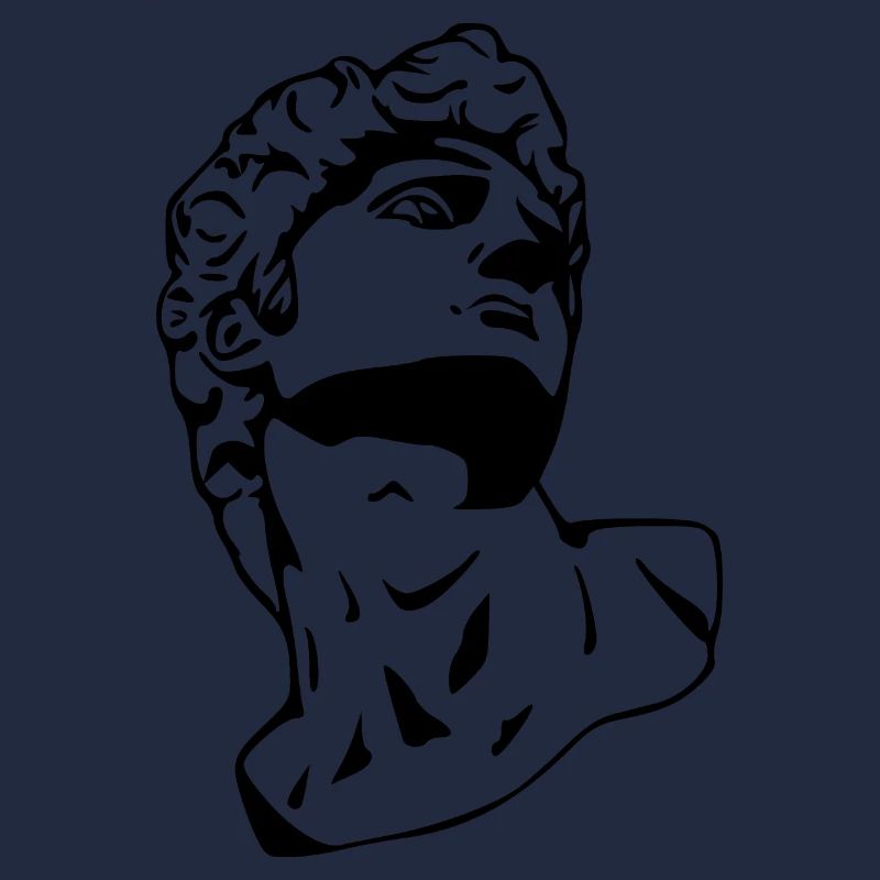 David sculpture/statue white