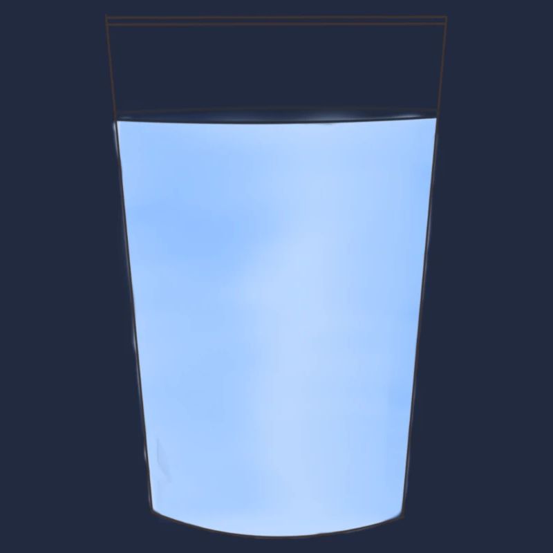 Glas wasser 💧