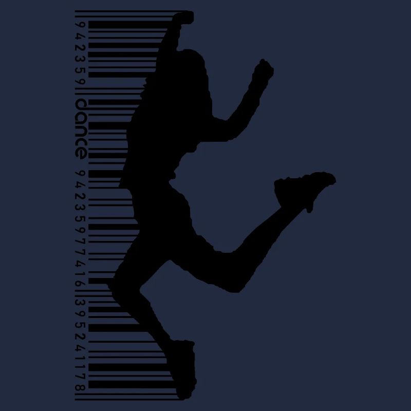 Tänzerin im QR-Code Style (2)