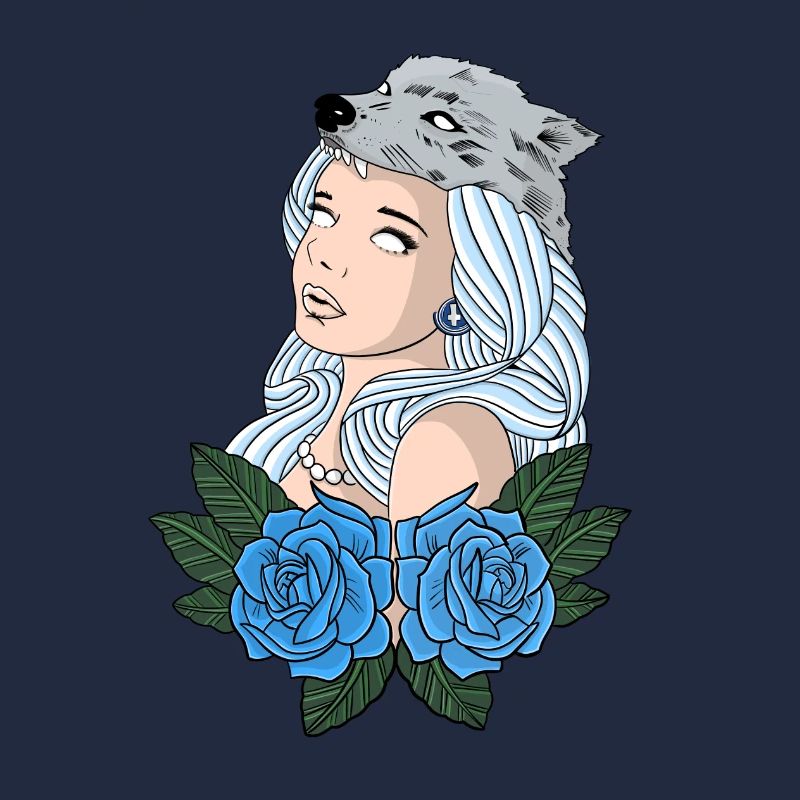 Fille loup