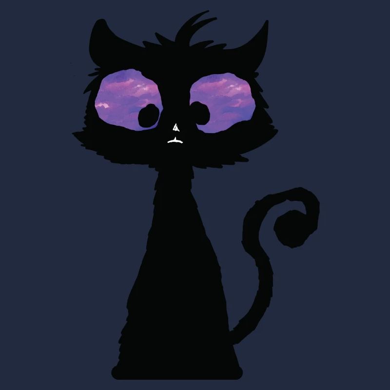 Chat psychédélique