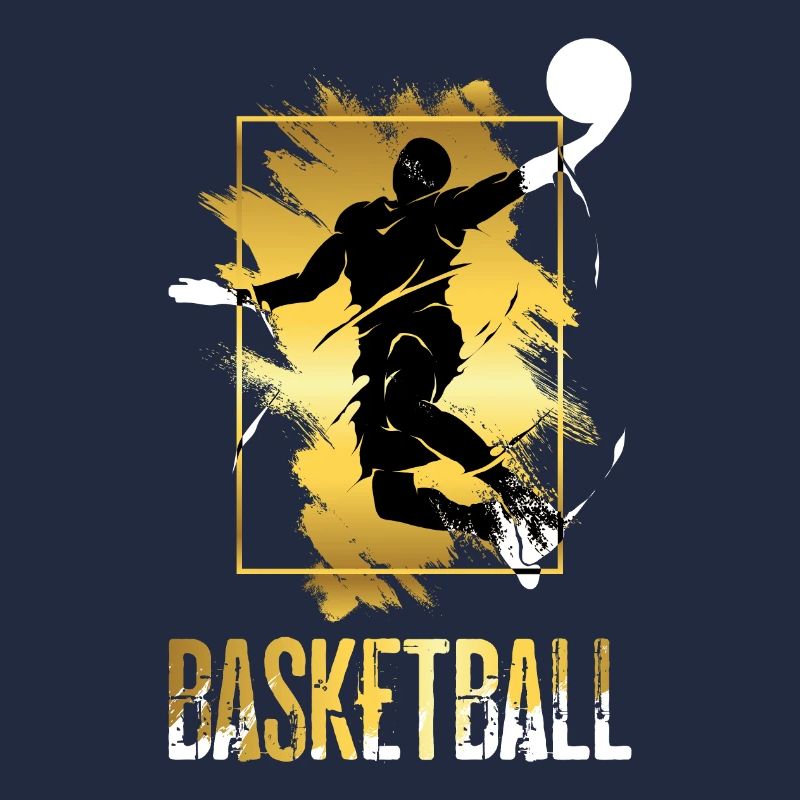 Basketteur Basketteur Dunking Gold Splash