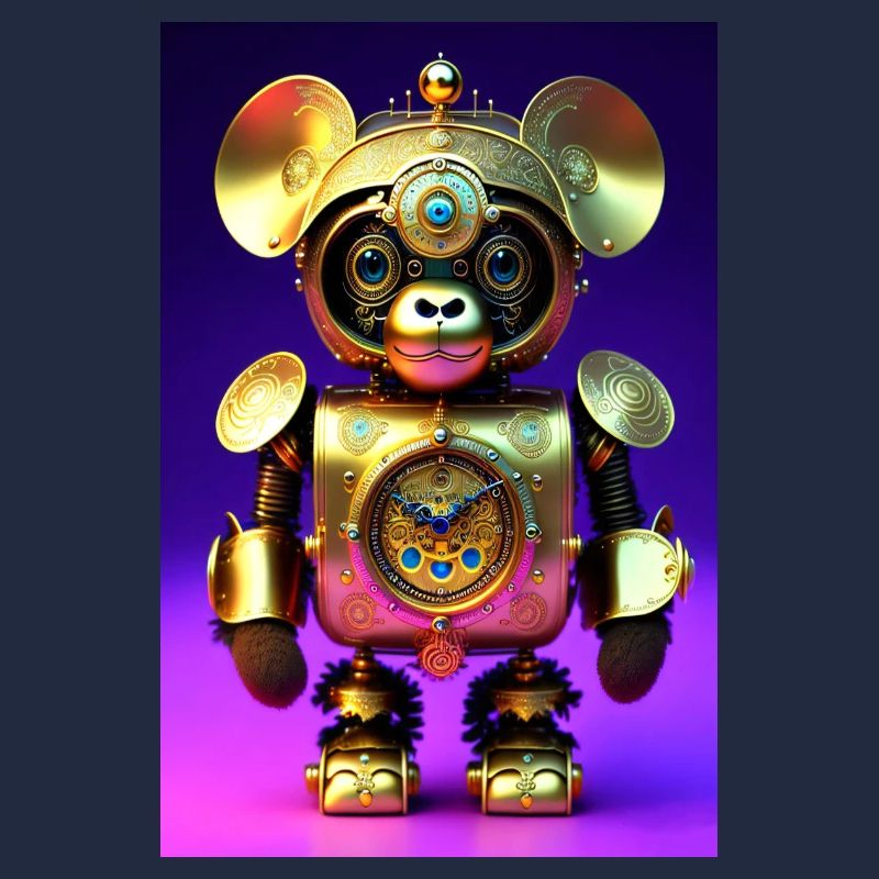 Mignon Clockwork Baby Monkey Android