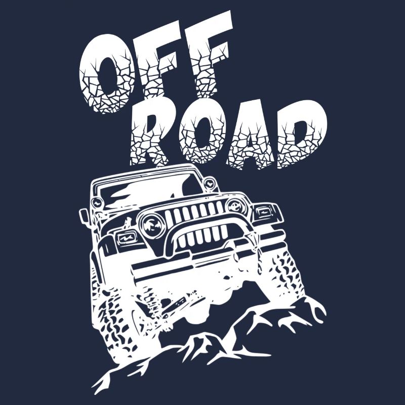 Offroad 4x4 weiß