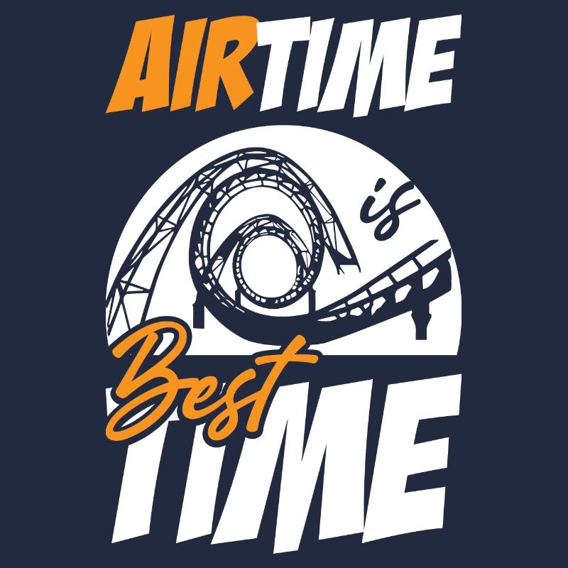 Airtime Is Best Time Roller Coaster