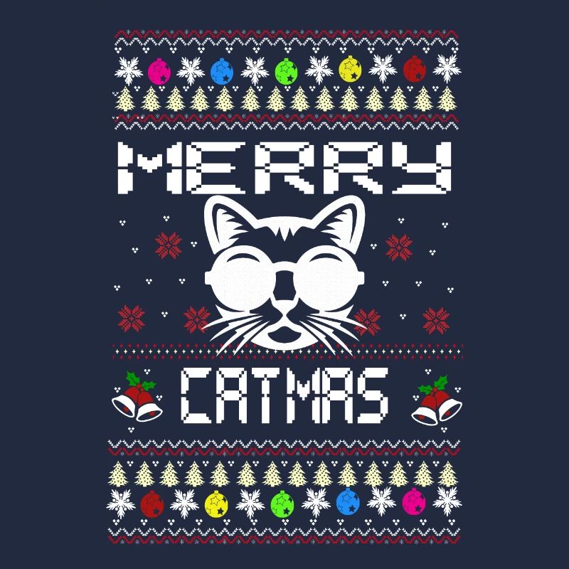 Conception de Noël - Joyeux CATMAS
