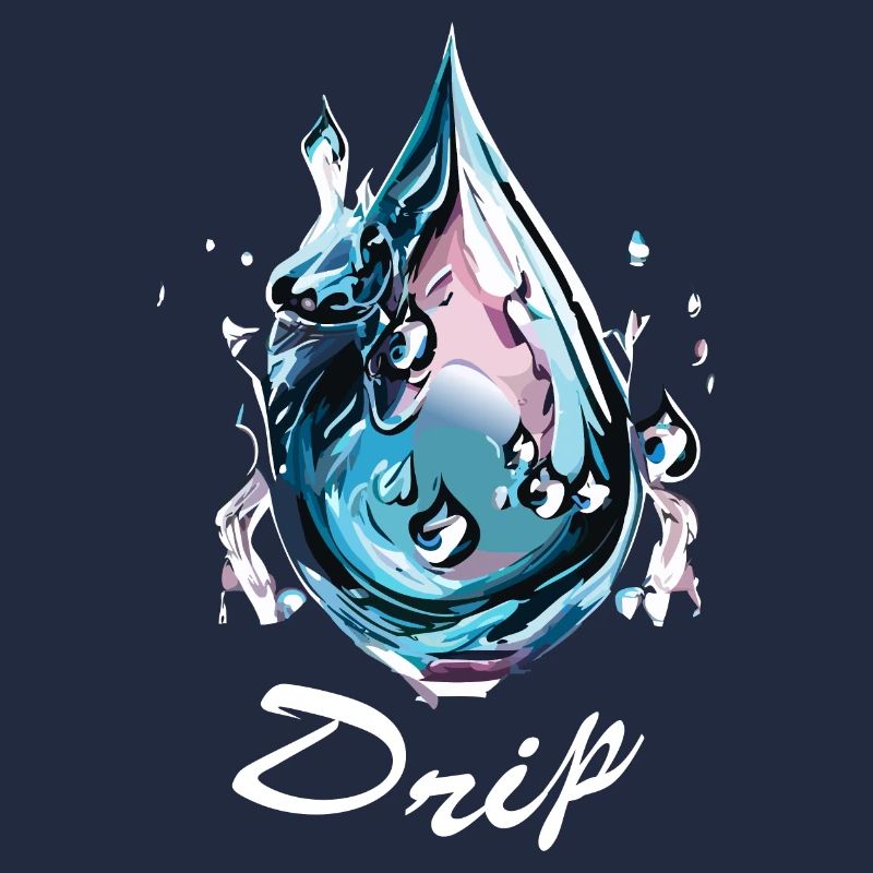 Chrome Water Drop