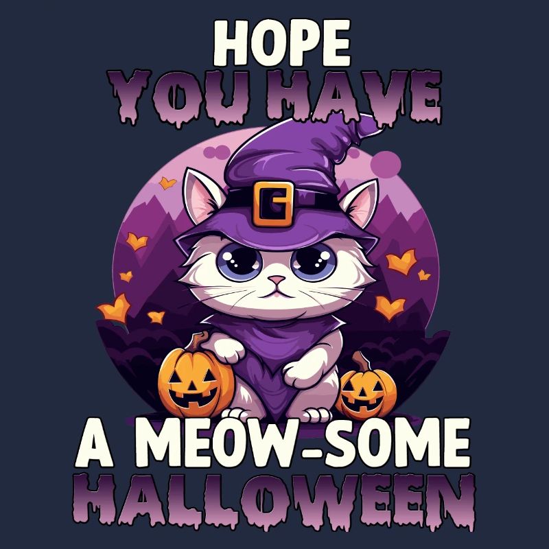 Costume de chat d'Halloween pour cadeau