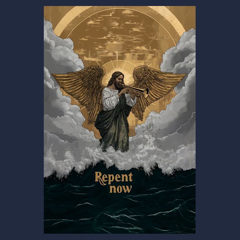 Repentez-vous maintenant Ange chrétien de l’Apocalypse