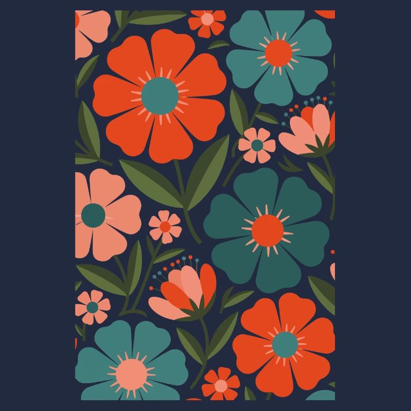 Boho Flora Blomster