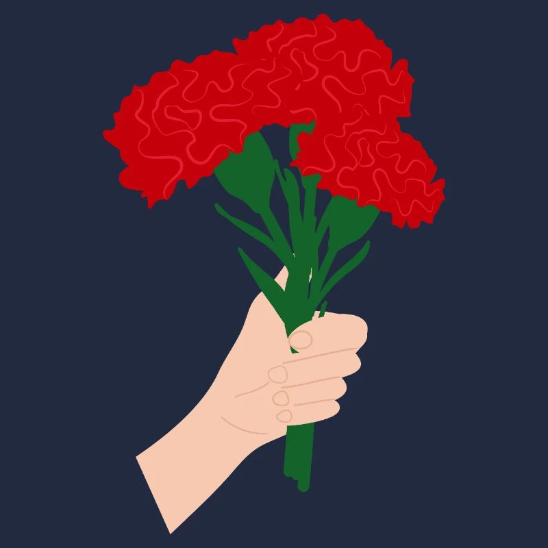Pour vous- Fleur d’œillet rouge3