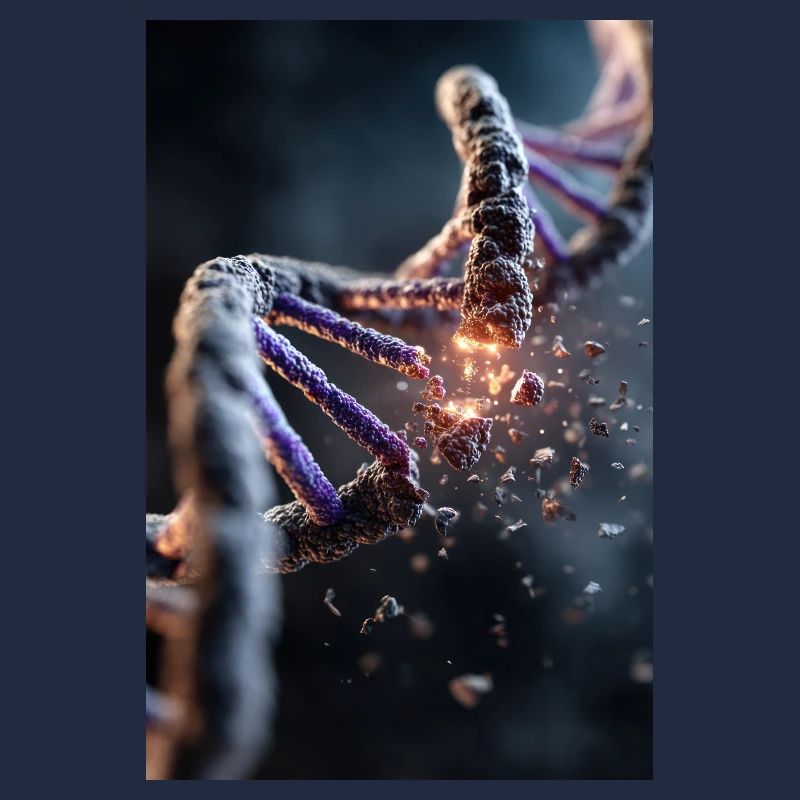DNA Breakdown Explosion