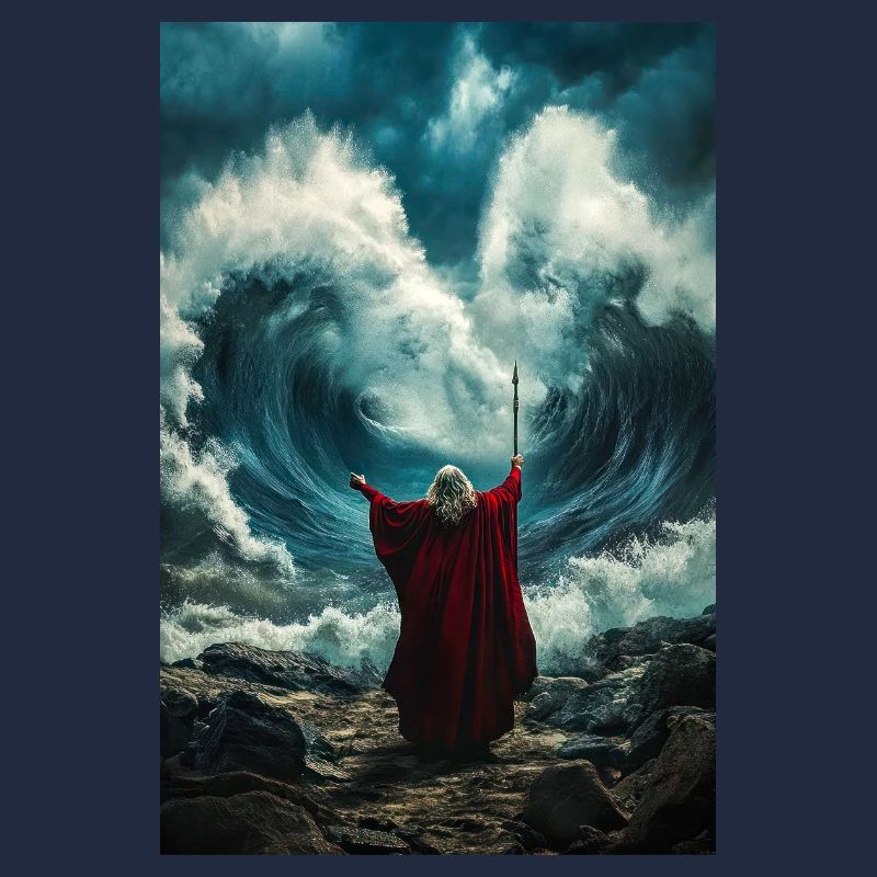 La force divine la mer